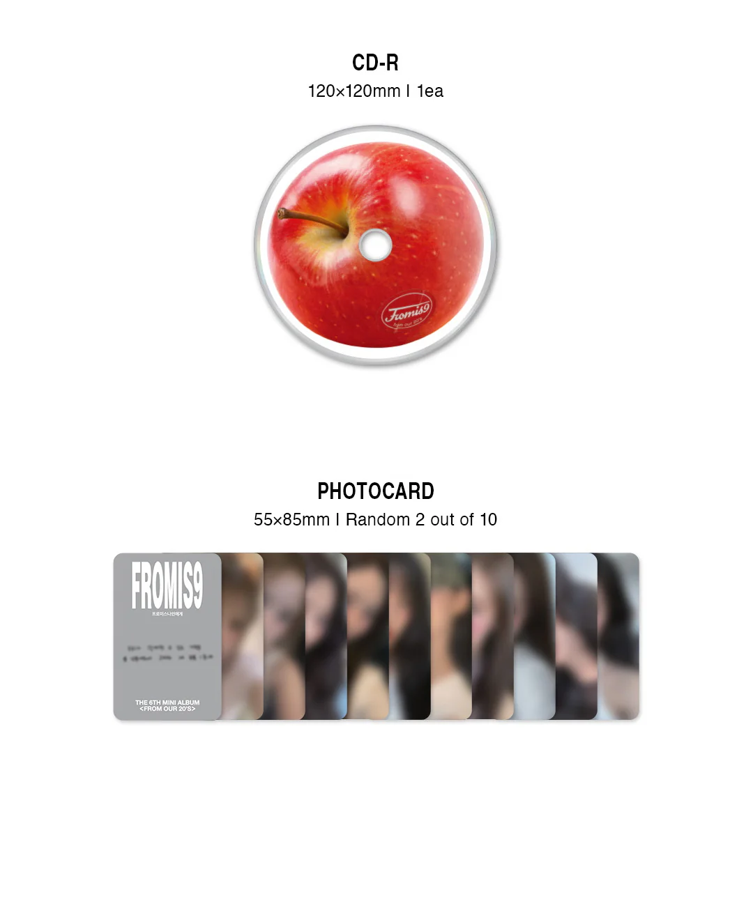 fromis_9 - 6th Mini Album From Our 20’s From Zine version Limited Edition CD - Image 6