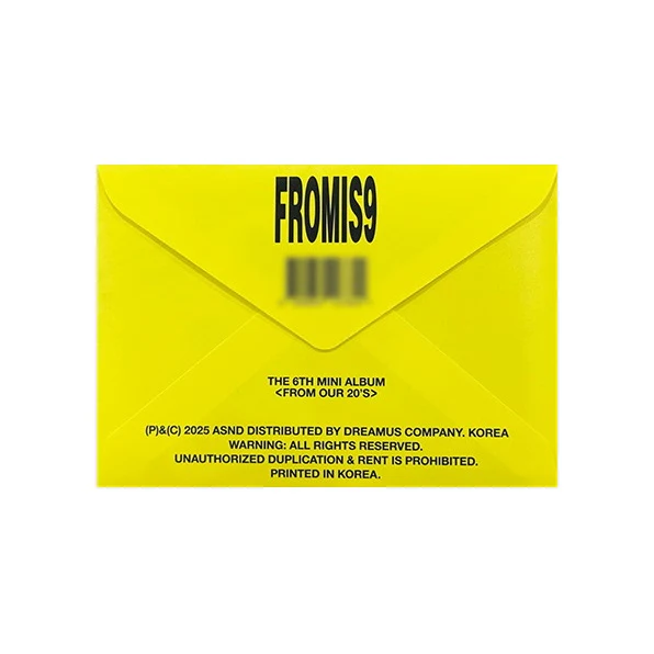 fromis_9 - 6th Mini Album From Our 20’s Postcard version - Image 6