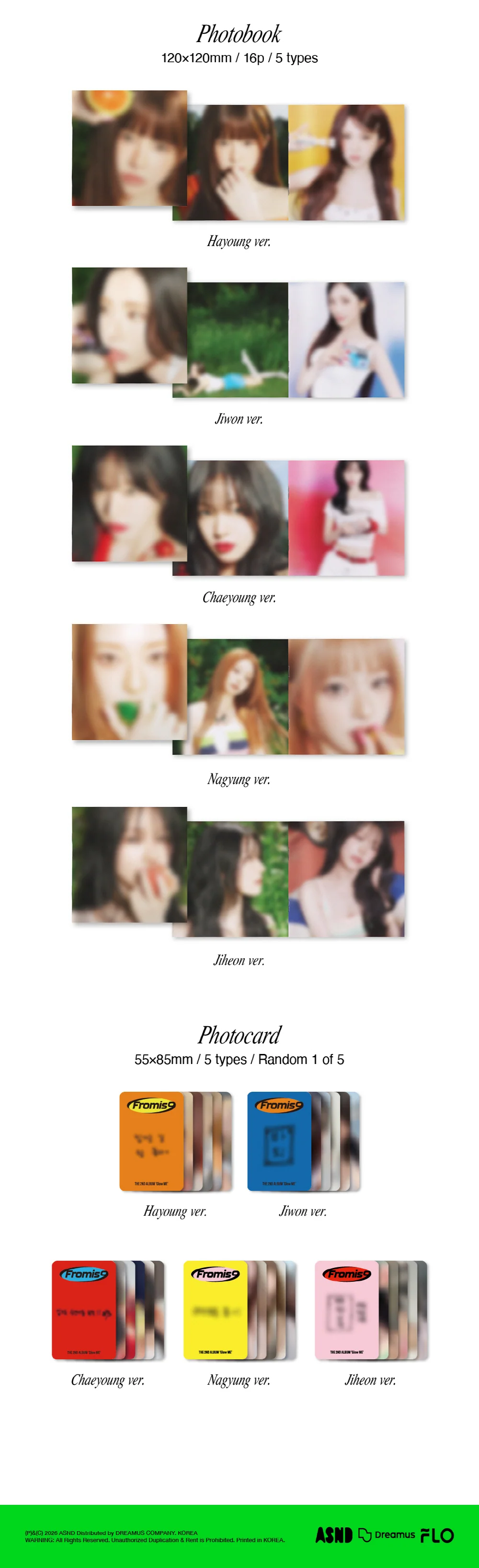 fromis_9 - Glow ME [Fruit Ver.] 2nd Album - Image 4
