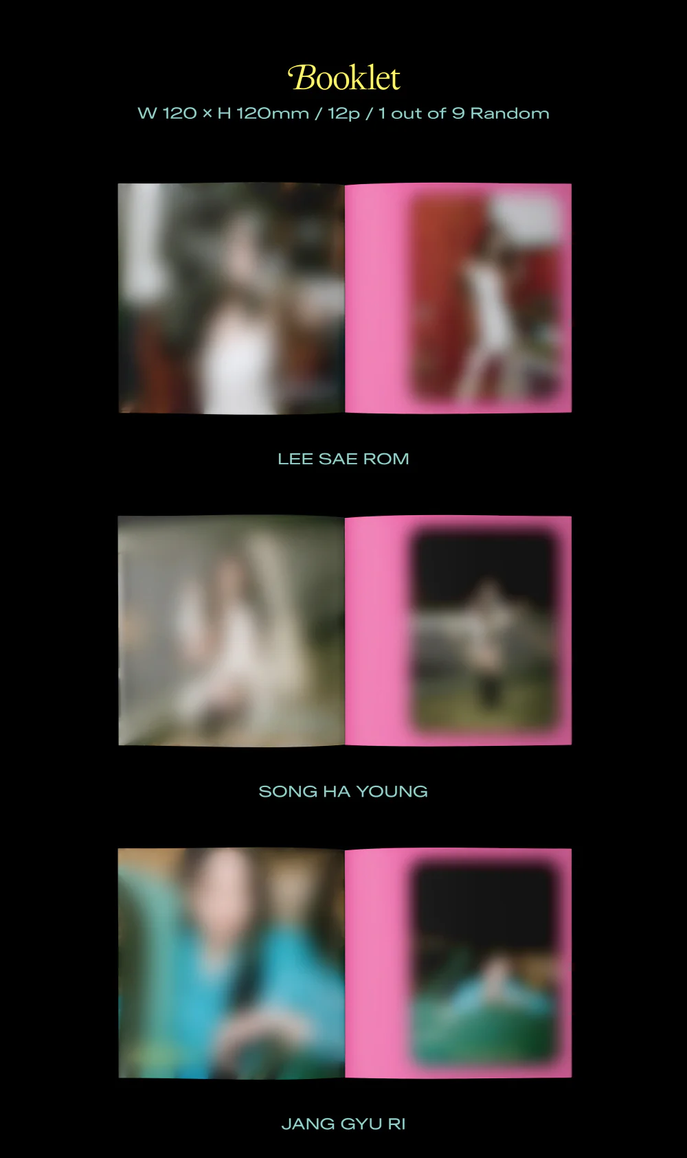 fromis_9 - Midnight Guest (4th Mini Album) [Jewel case / Random ver.] - Image 4
