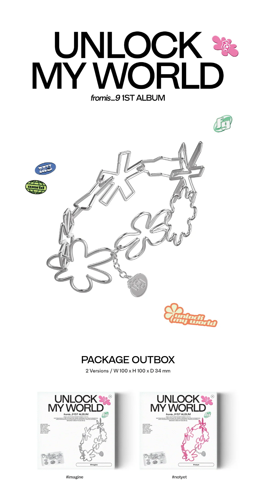 fromis_9 - Vol.1 Unlock My World KiT ver. - Image 2