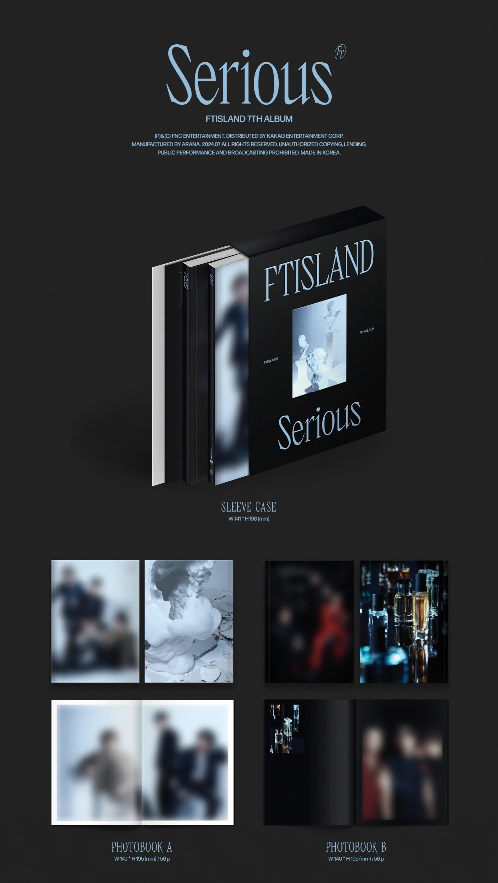 FTISLAND - Serious (Vol.7) Album - Image 2
