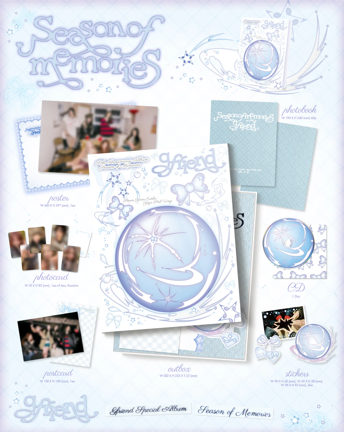 G-FRIEND GFRIEND - Season of Memories Special Album - Image 2