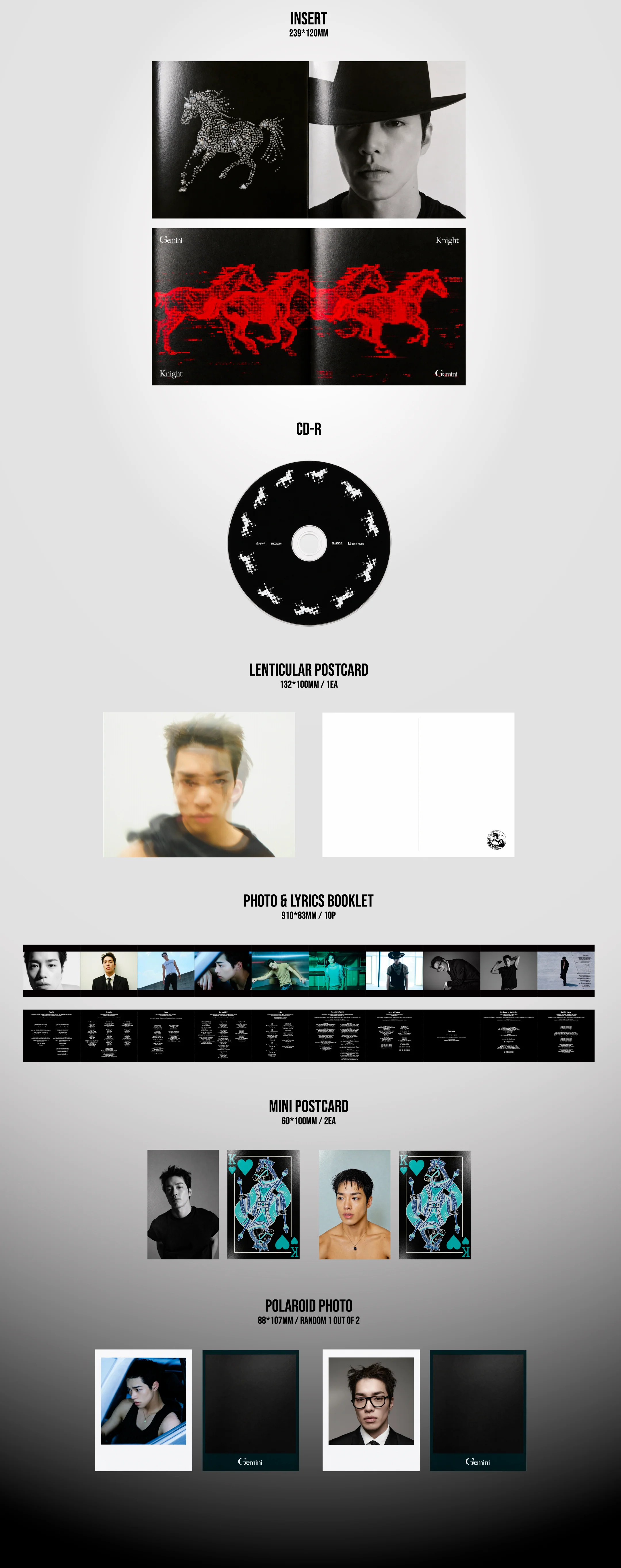 Gemini - Vol.1 Knight CD - Image 3