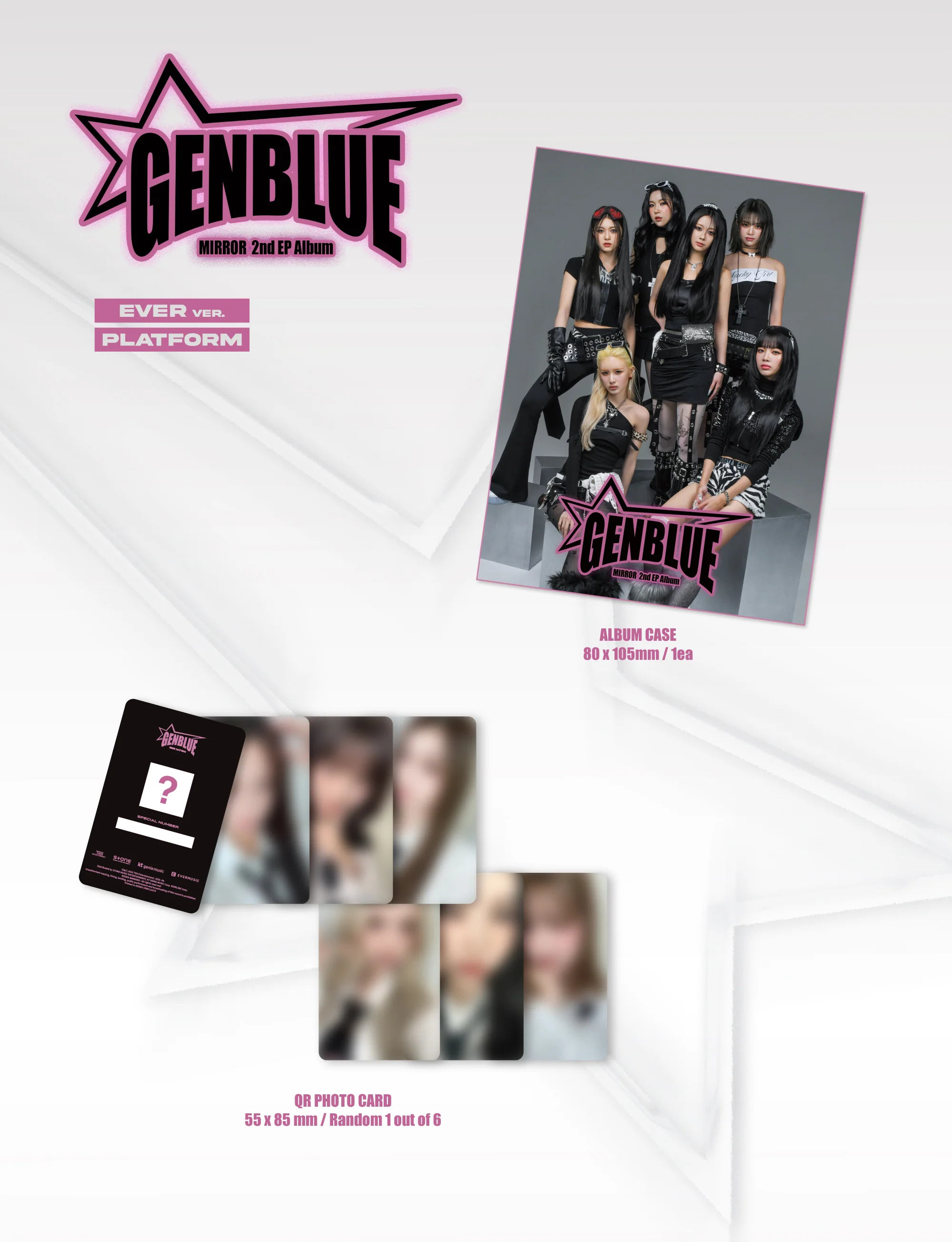 Genblue - 2nd EP Mirror Pocaalbum version - Image 3