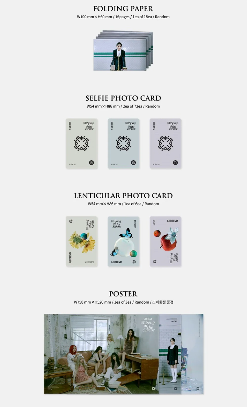 [Reissue] GFRIEND - 9th Mini Album Song of the Sirens CD - Image 4