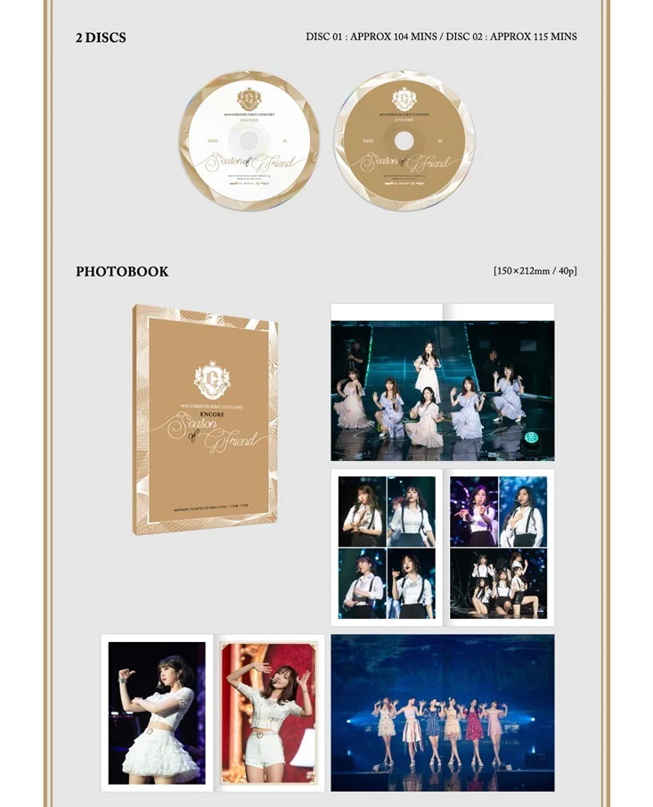 GFriend - 2018 GFRIEND First Concert [Season of GFRIEND] ENCORE Blu-ray - Image 3