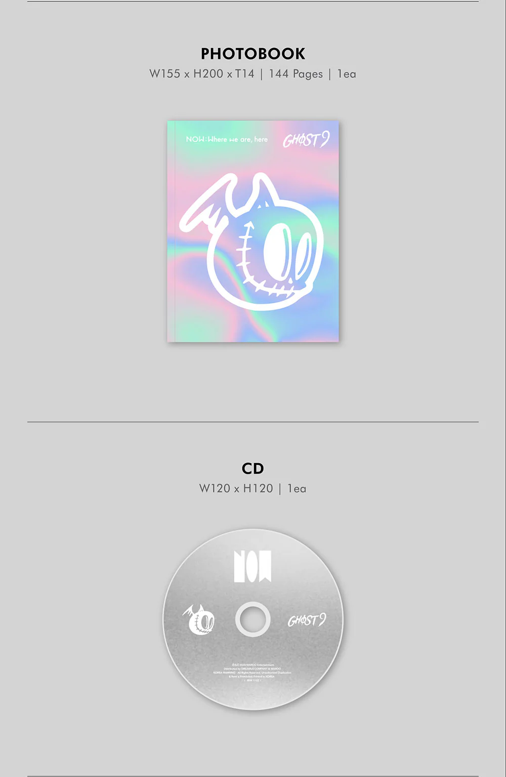 GHOST9 - 3rd Mini Album NOW : Where we are, here - Image 3