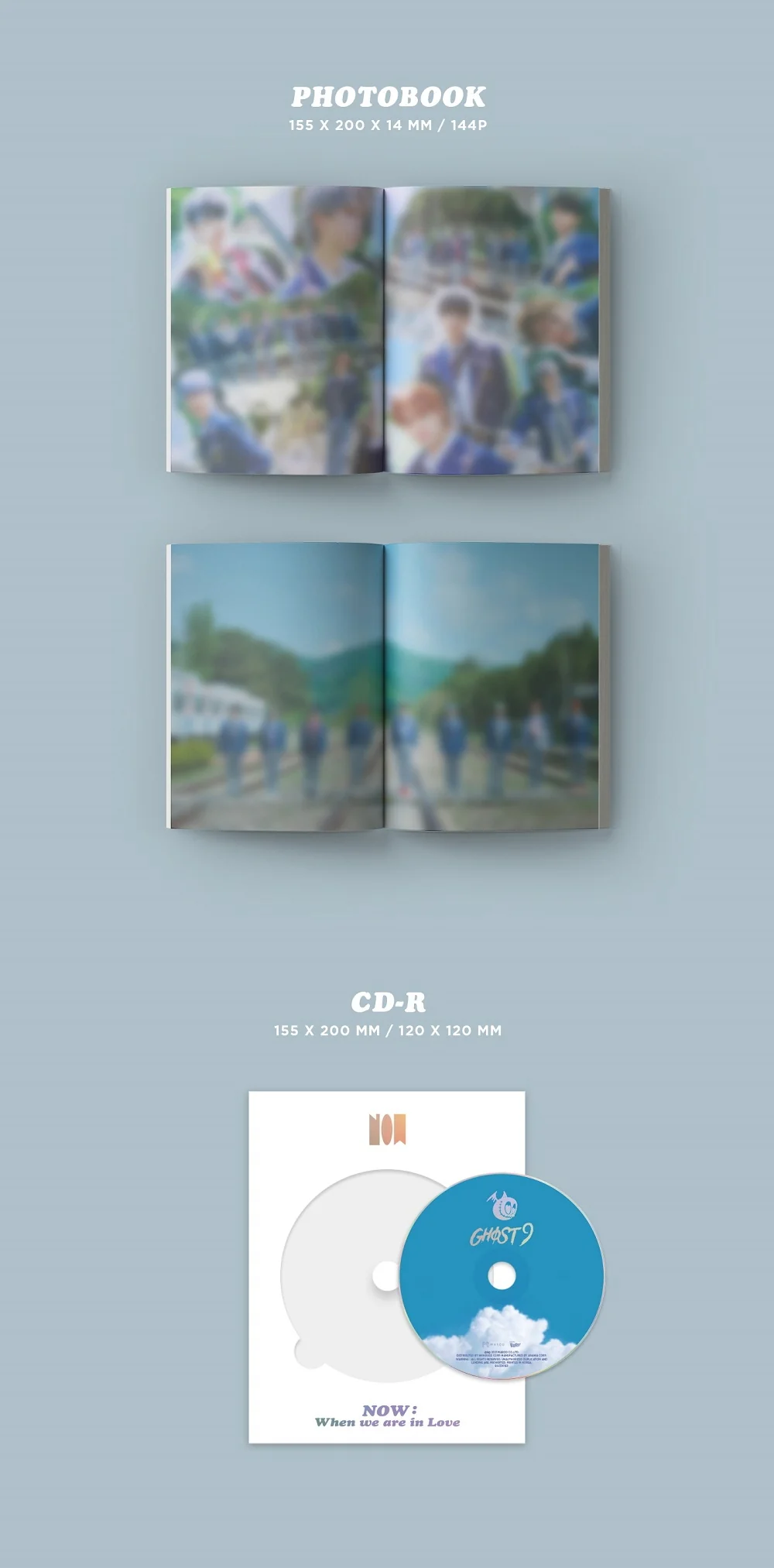 GHOST9 - 4th Mini Album NOW : When we are in Love - Image 3