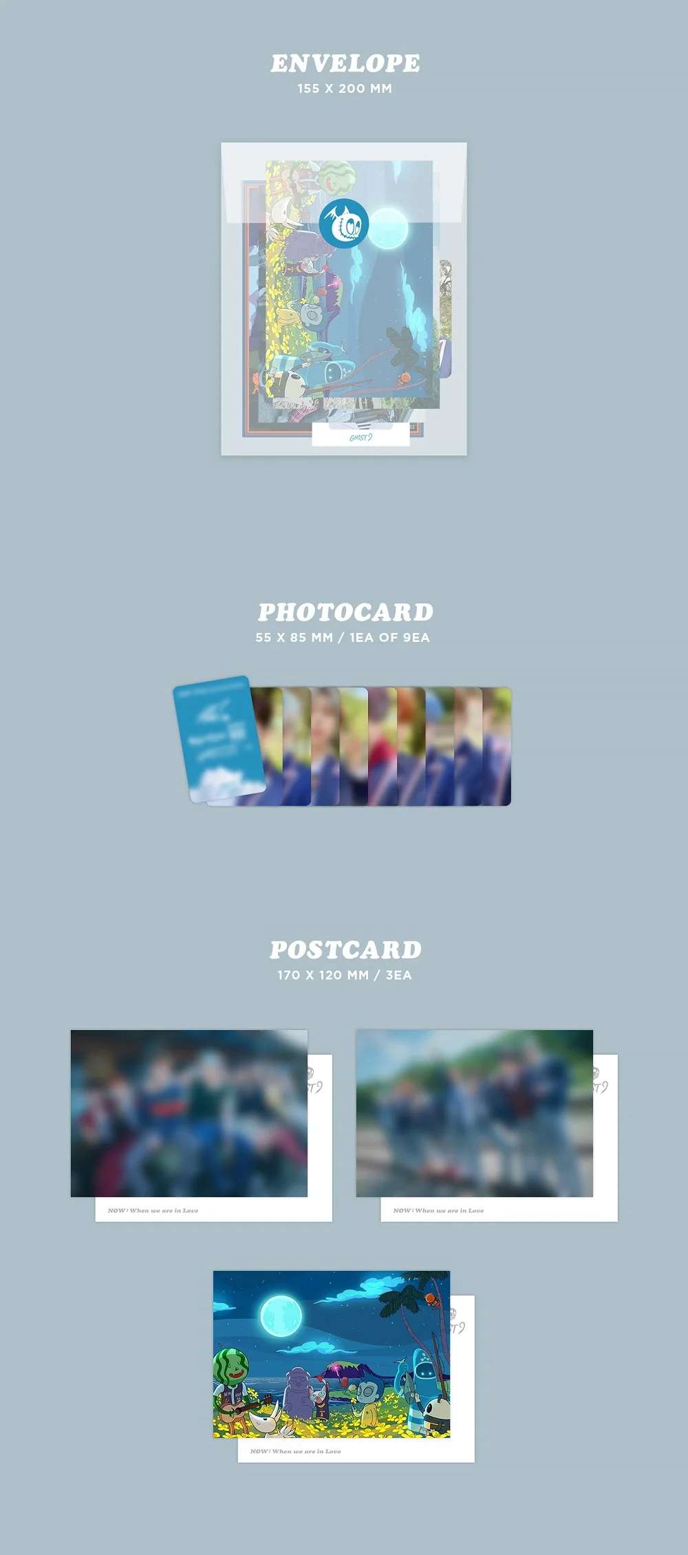 GHOST9 - 4th Mini Album NOW : When we are in Love - Image 4