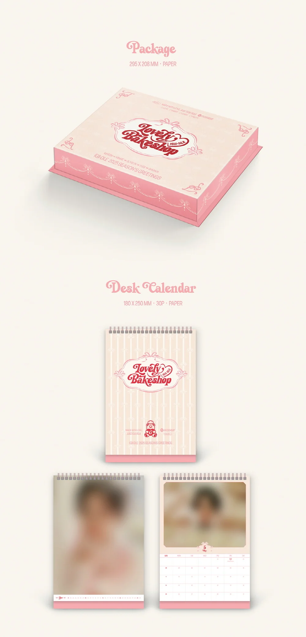 (G)I-DLE 2025 SEASON’S GREETINGS [Lovely Bakeshop] - Image 3