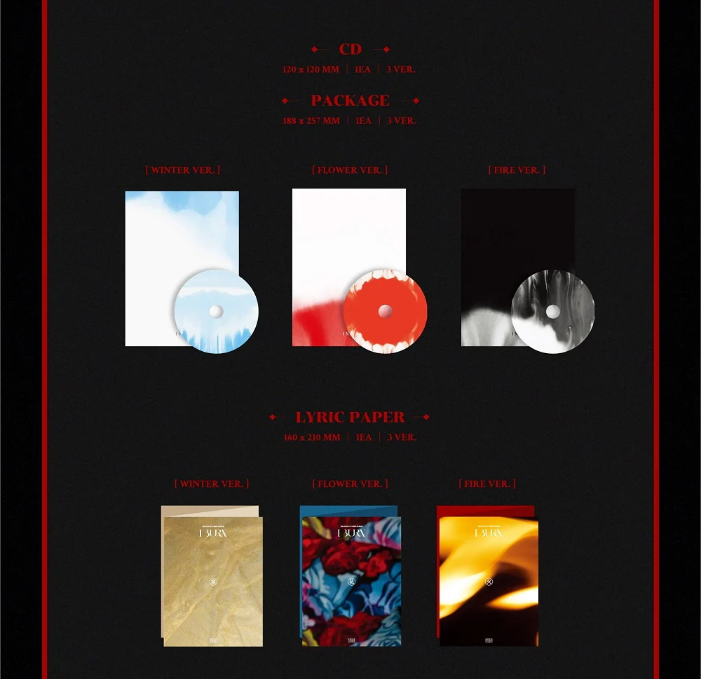 (G)I-DLE - I Burn (4th Mini Album)+Extra Photocards Set - Image 3