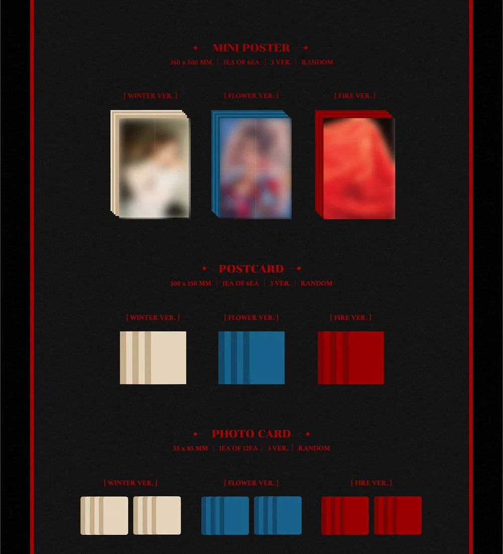 (G)I-DLE - I Burn (4th Mini Album)+Extra Photocards Set - Image 4