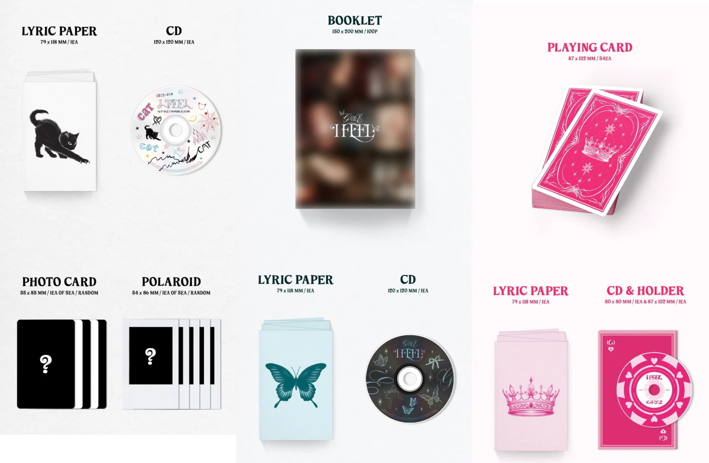 (G)I-DLE - I feel (6th Mini Album) CD - Image 3