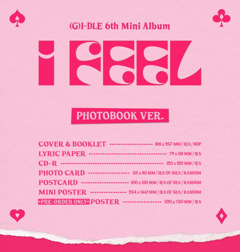 (G)I-DLE - I feel [PhotoBook ver.] 6th Mini Album - Image 2