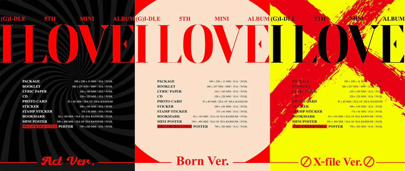 (G)I-DLE - I love 5th Mini Album+Free Gift - Image 2