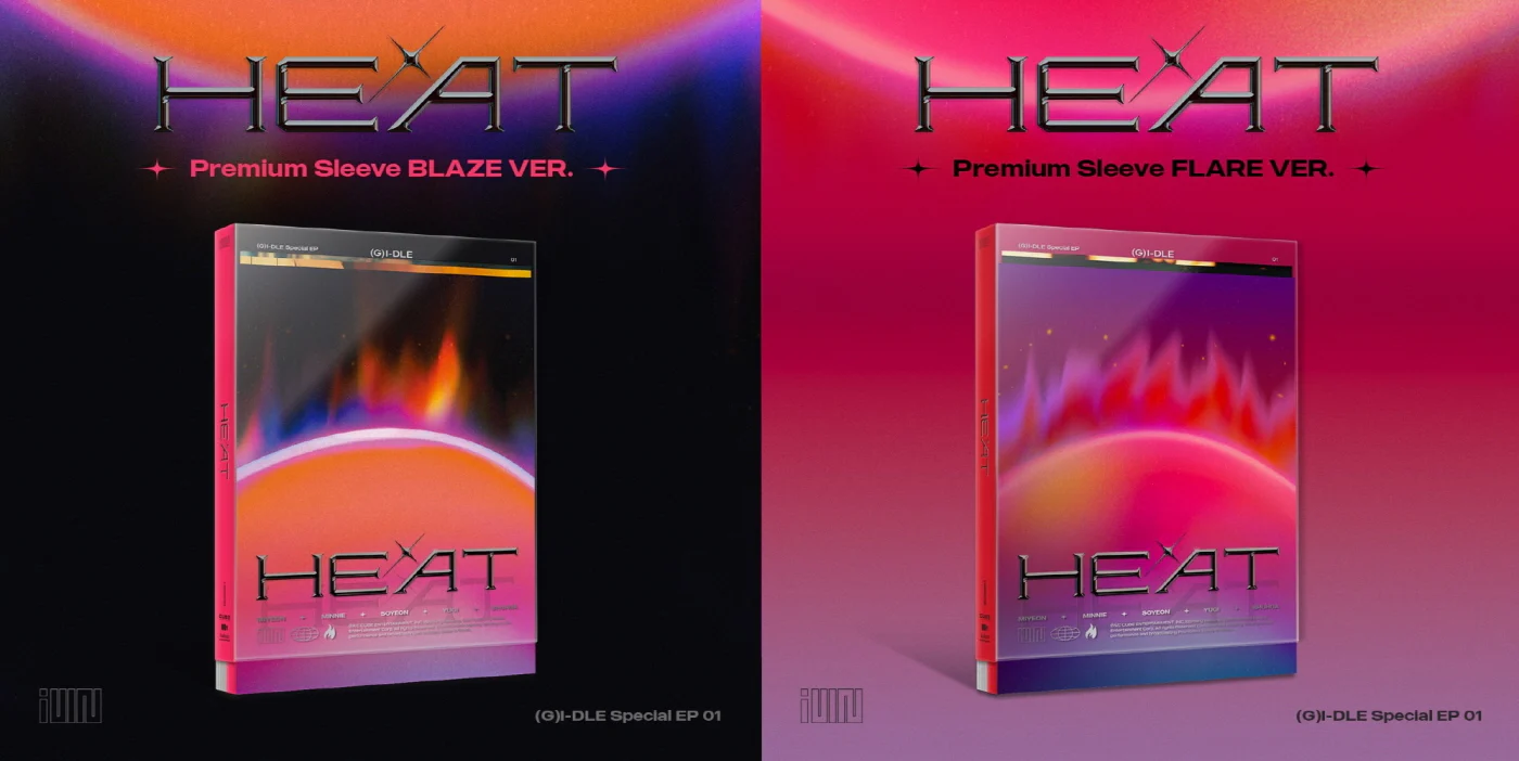 (G)I-DLE - Special Album HEAT [SLEEVE VER.]