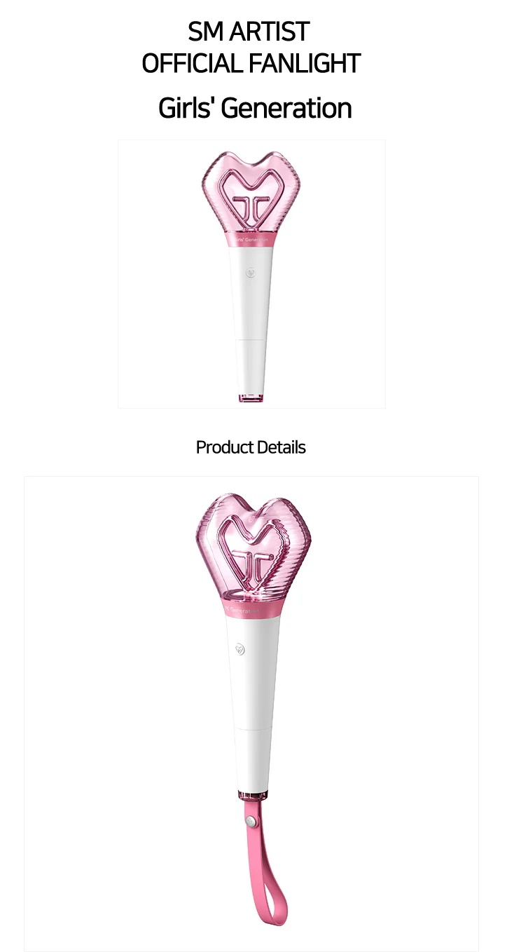 GIRLS' GENERATION SNSD - Official Fanlight Light Stick + 1 RANDOM PHOTOCARD - Image 5