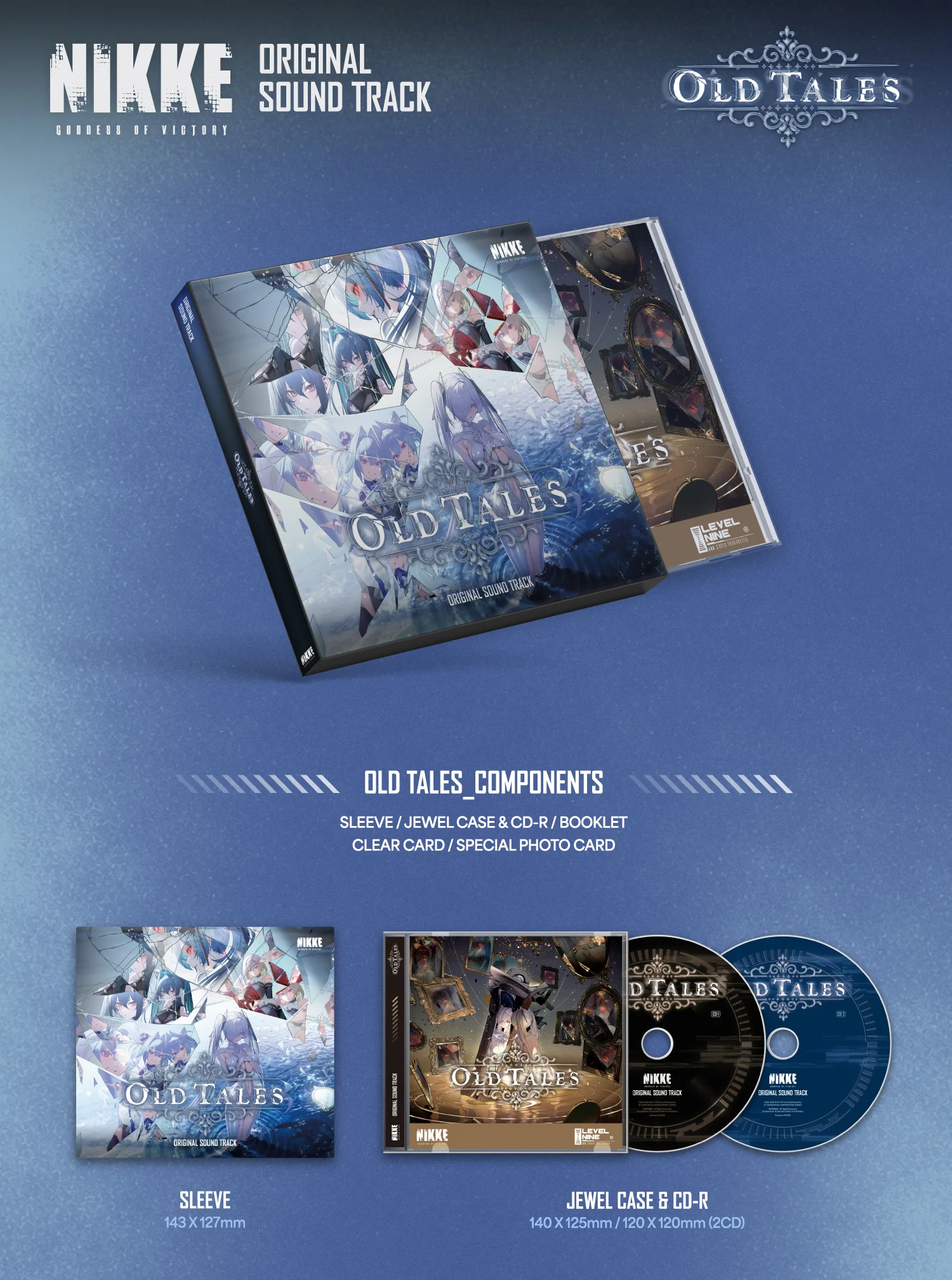 Goddess of Victory : Nikke 승리의 여신: 니케 OST Old Tales version CD - Image 3