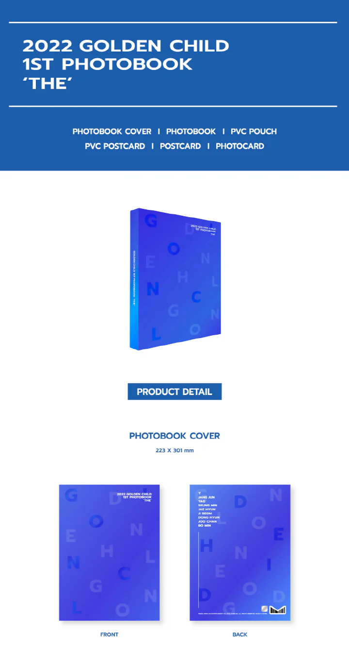 GOLDEN CHILD - 2022 GOLDEN CHILD 1ST PHOTOBOOK [THE] - Image 2