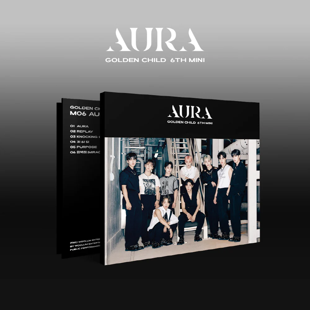 GOLDEN CHILD - AURA [Compact ver.] 6th Mini Album