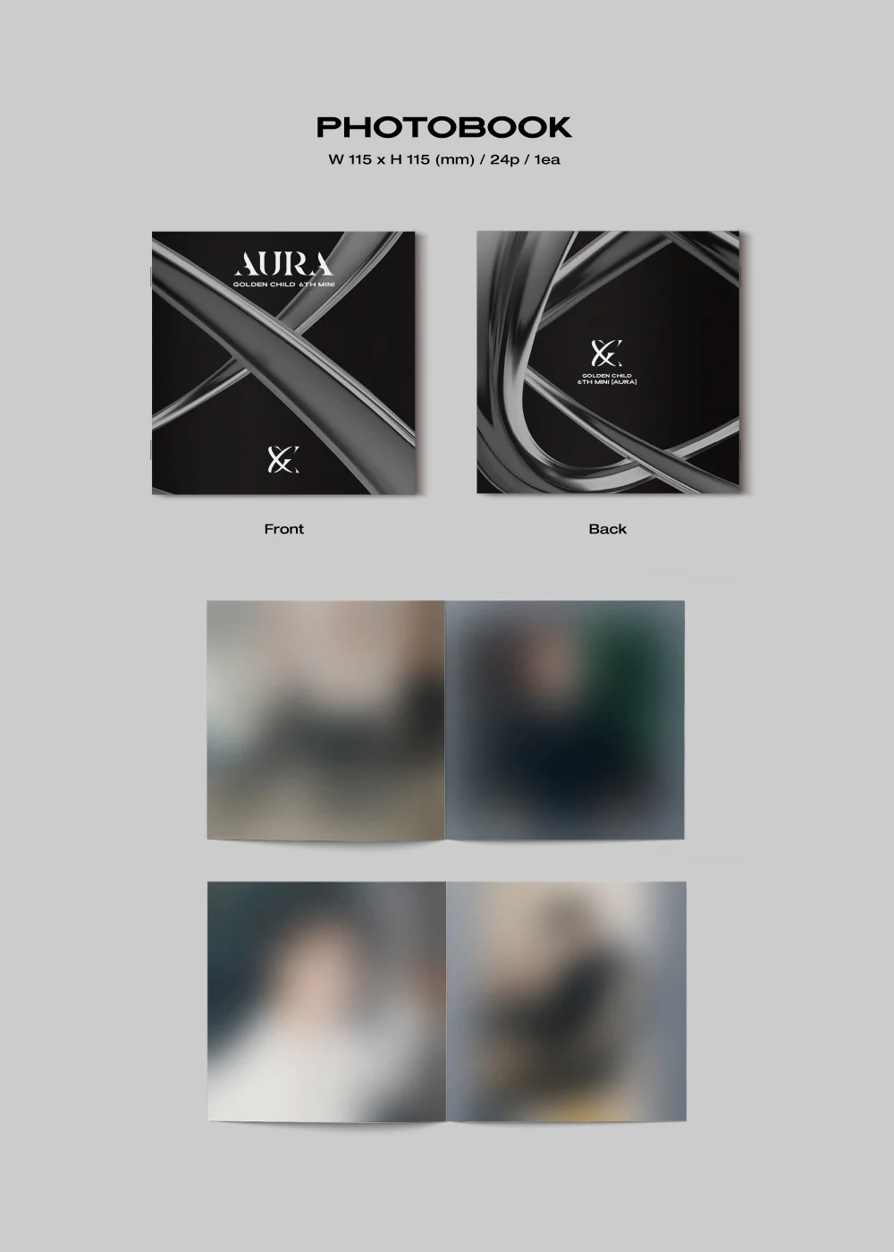 GOLDEN CHILD - AURA [Compact ver.] 6th Mini Album - Image 3