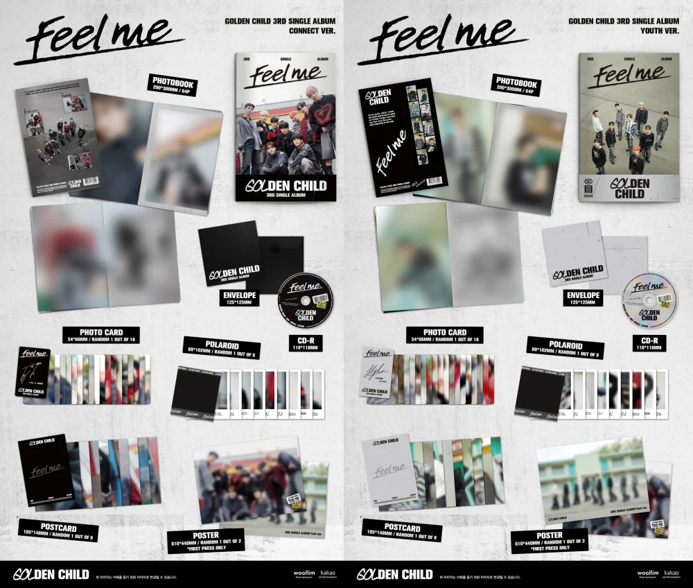 Golden Child - Feel me (3rd Single Album) - Image 2