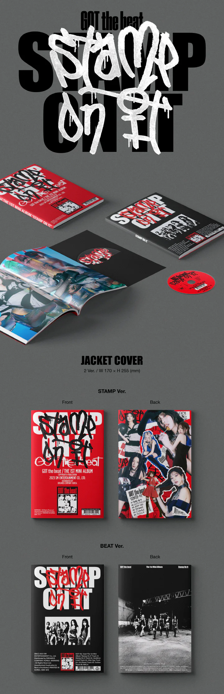 GOT the beat - Stamp On It 1st Mini Album - Image 2