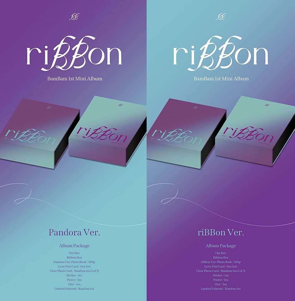 GOT7 BAMBAM - riBBon (1st Mini Album) - Image 2