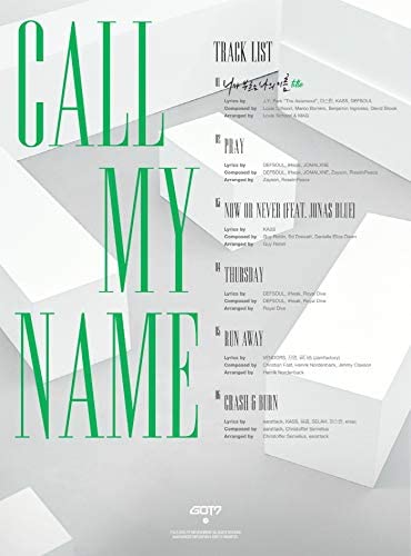 GOT7 - Call My Name Album+Extra Photocards Set (Random ver.) - Image 3