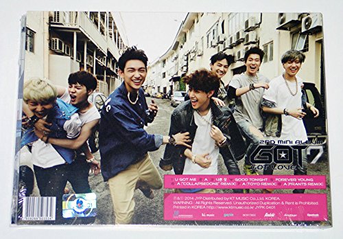 GOT7 - GOT GOT LOVE (2nd Mini Album) CD + Photo Booklet + Alphabet Chip + Extra Gift - Image 2