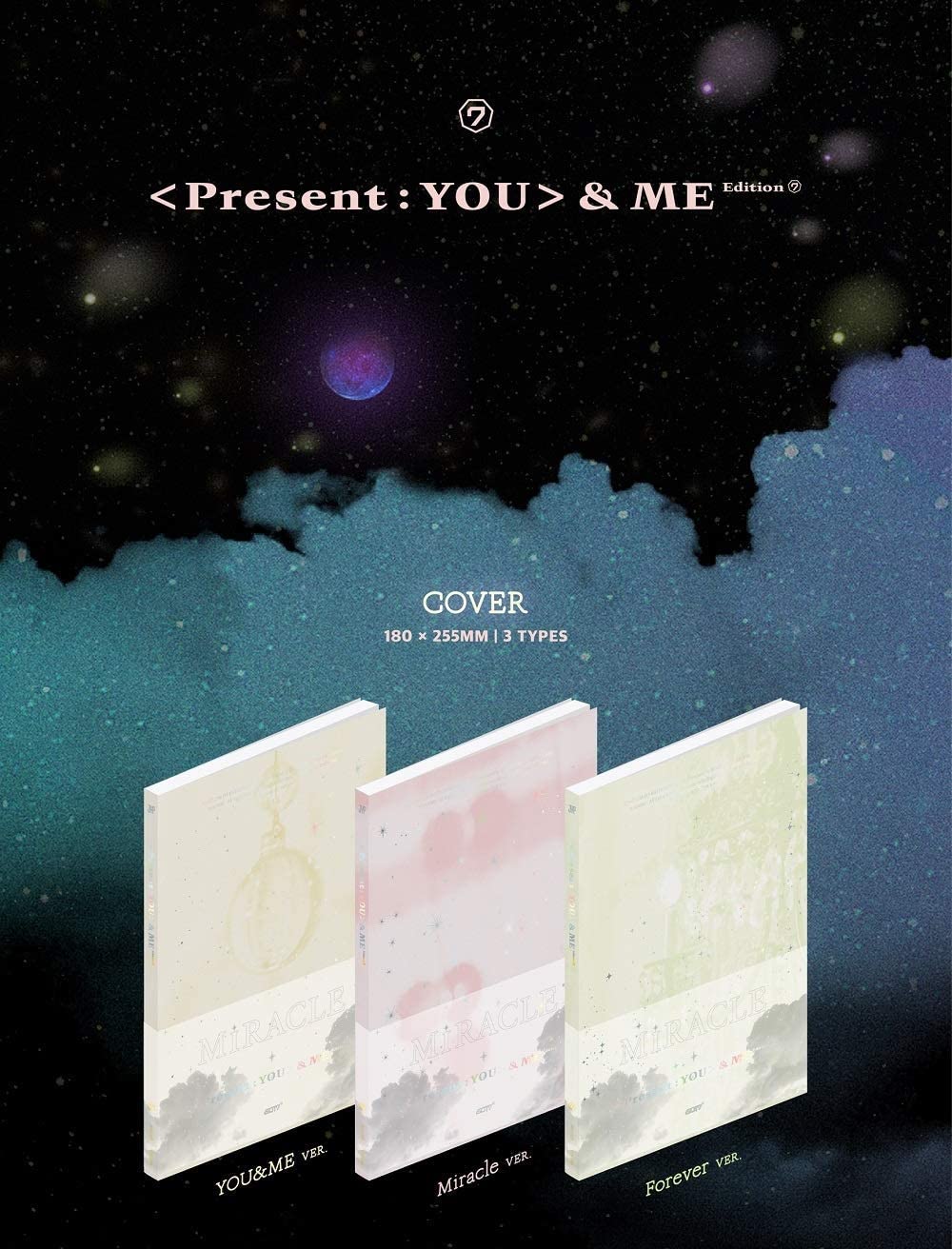 GOT7 - Present : You &ME Edition [Random ver.] CD+Photobook+Photocards+Extra Photocards Set - Image 2