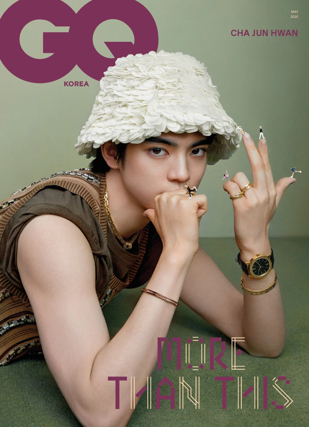 GQ Magazine Korea May 2025 Cha Jun Hwan TWS - Image 3