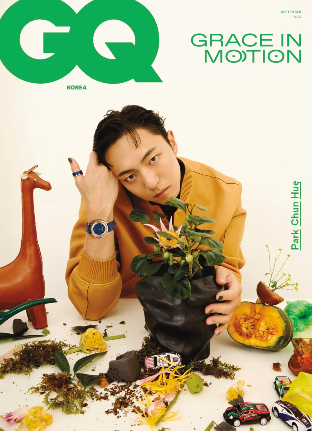 GQ Magazine Korea September 2025 [Cover B Park Chun Hue Random ver.] - Image 4