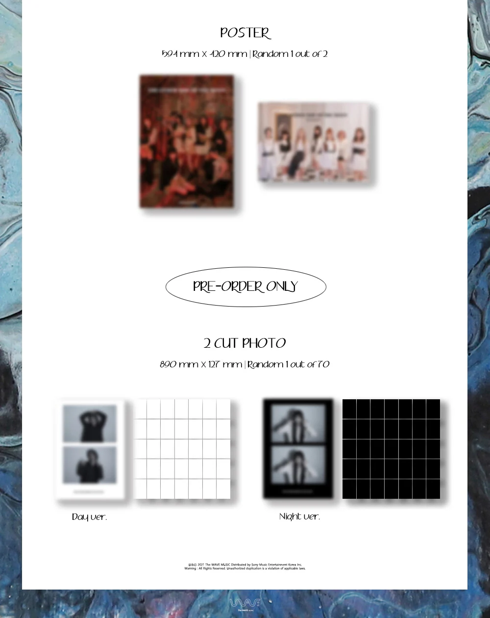 GWSN GIRLS IN THE PARK - THE OTHER SIDE OF THE MOON (5th Mini Album) Album+Extra Photocards Set - Image 5