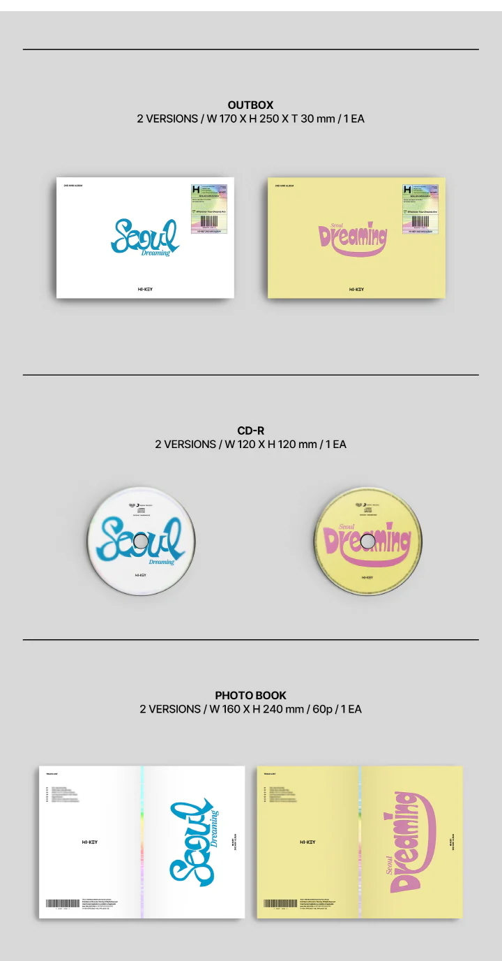 H1-KEY - 2nd Mini Album Seoul Dreaming - Image 3