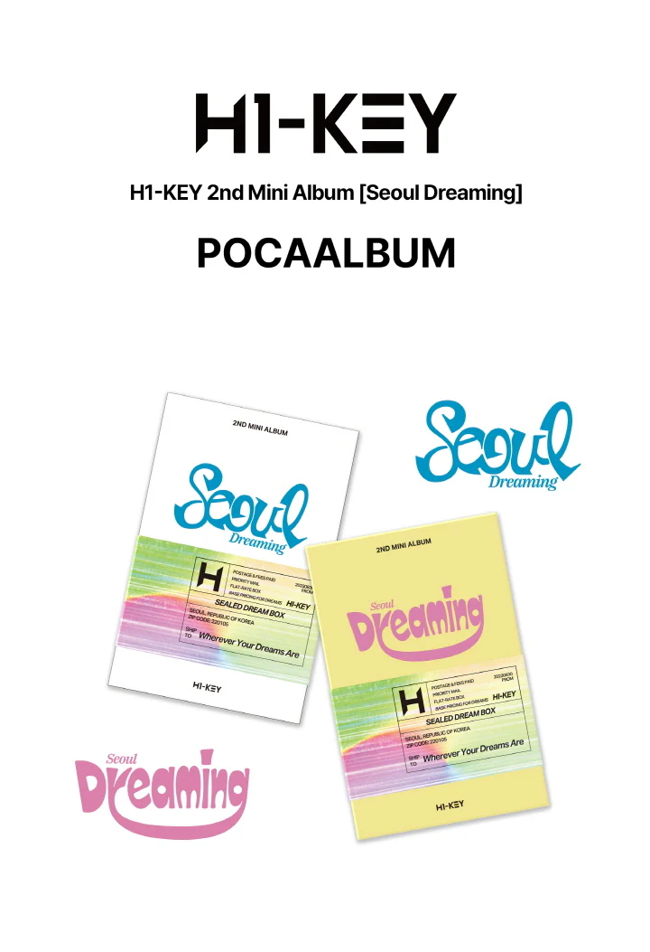 H1-KEY - 2nd Mini Album Seoul Dreaming POCAALBUM - Image 2