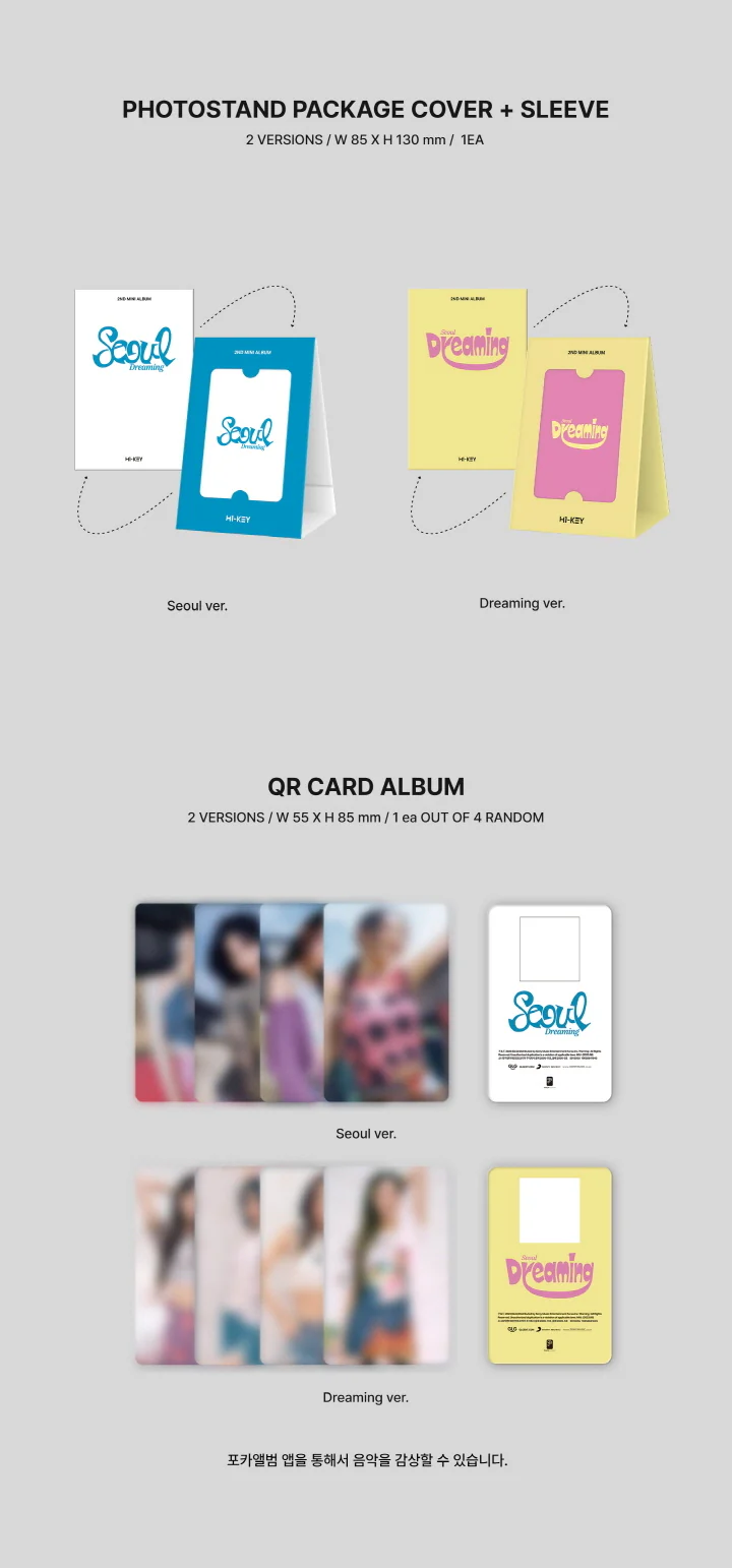 H1-KEY - 2nd Mini Album Seoul Dreaming POCAALBUM - Image 3