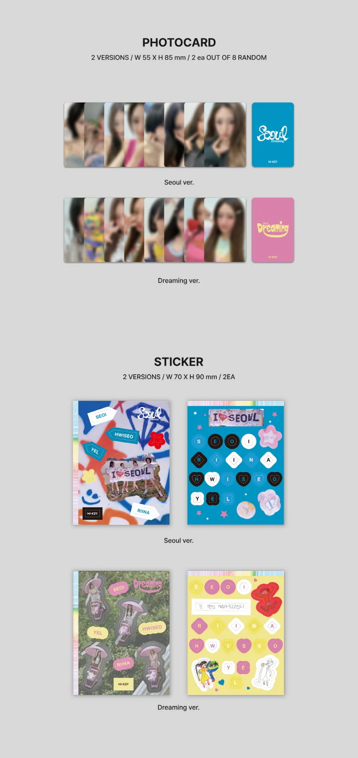 H1-KEY - 2nd Mini Album Seoul Dreaming POCAALBUM - Image 4