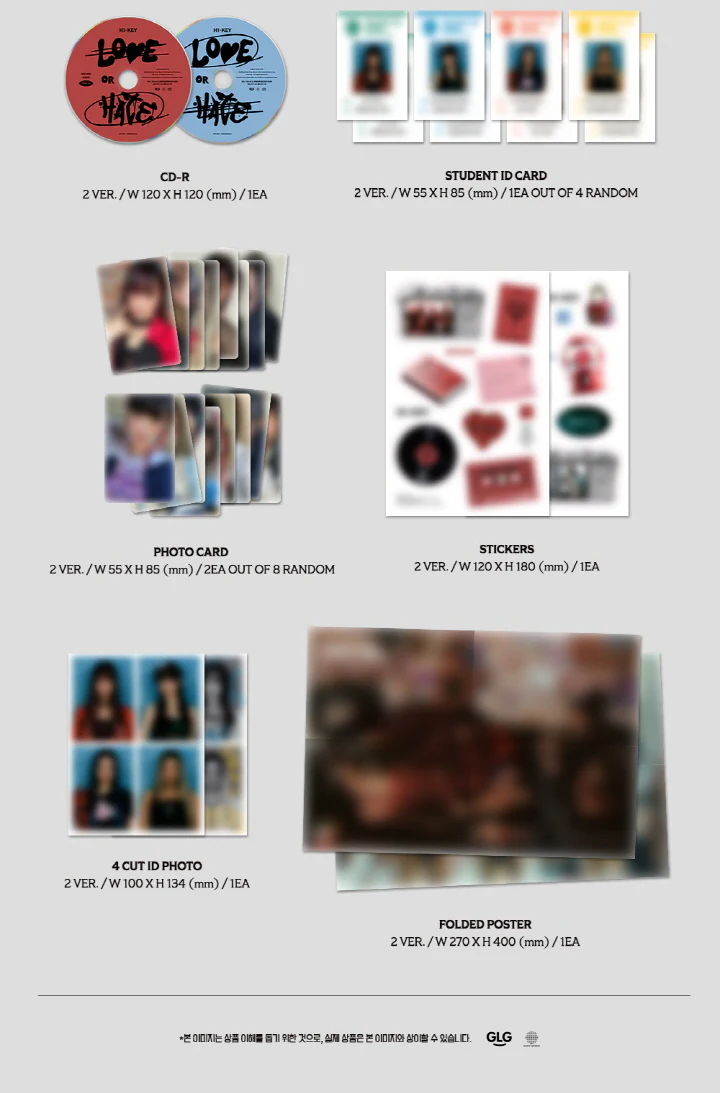 H1-KEY - 3rd Mini Album LOVE or HATE - Image 3