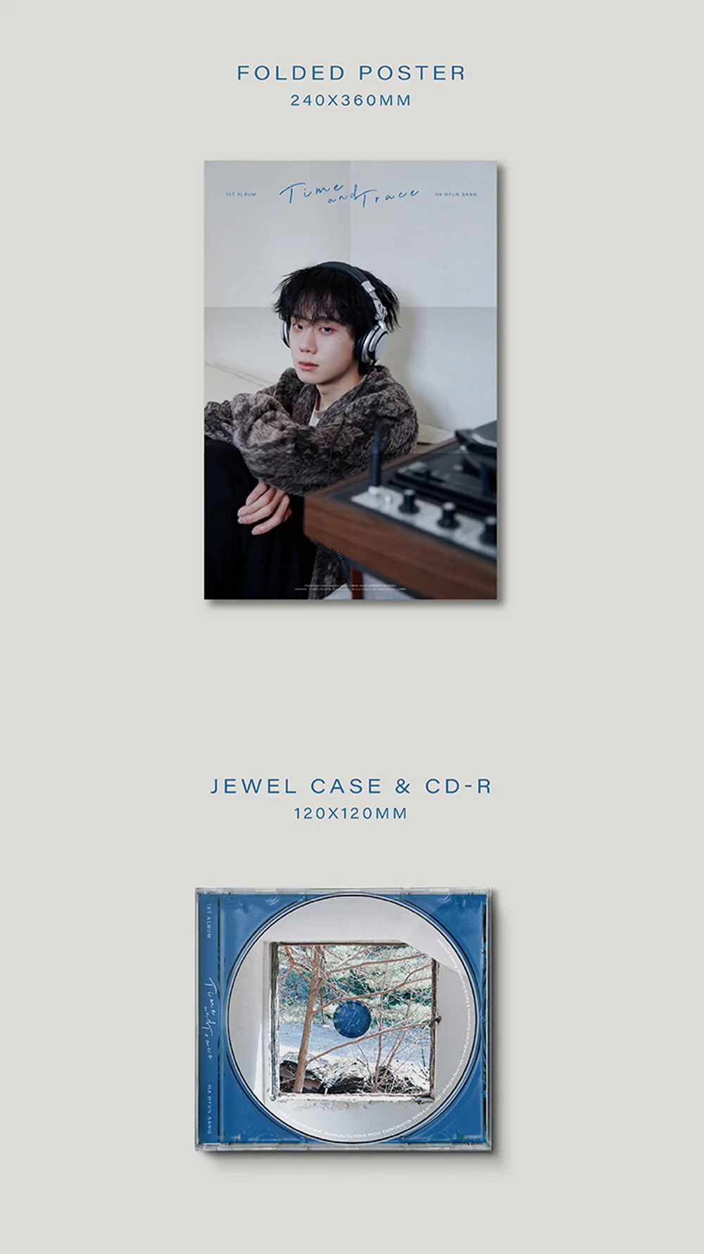 HA HYUN SANG - Vol.1 Time and Trace CD - Image 5