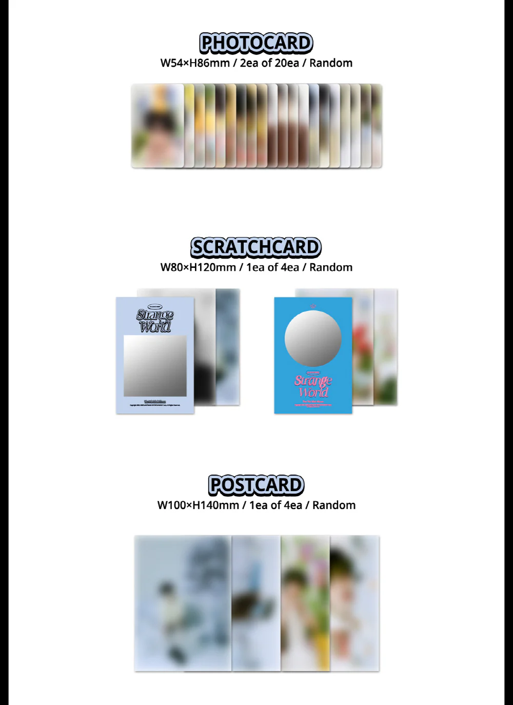 HA SUNG WOON - 7th Mini Album Strange World (Photobook) CD - Image 4