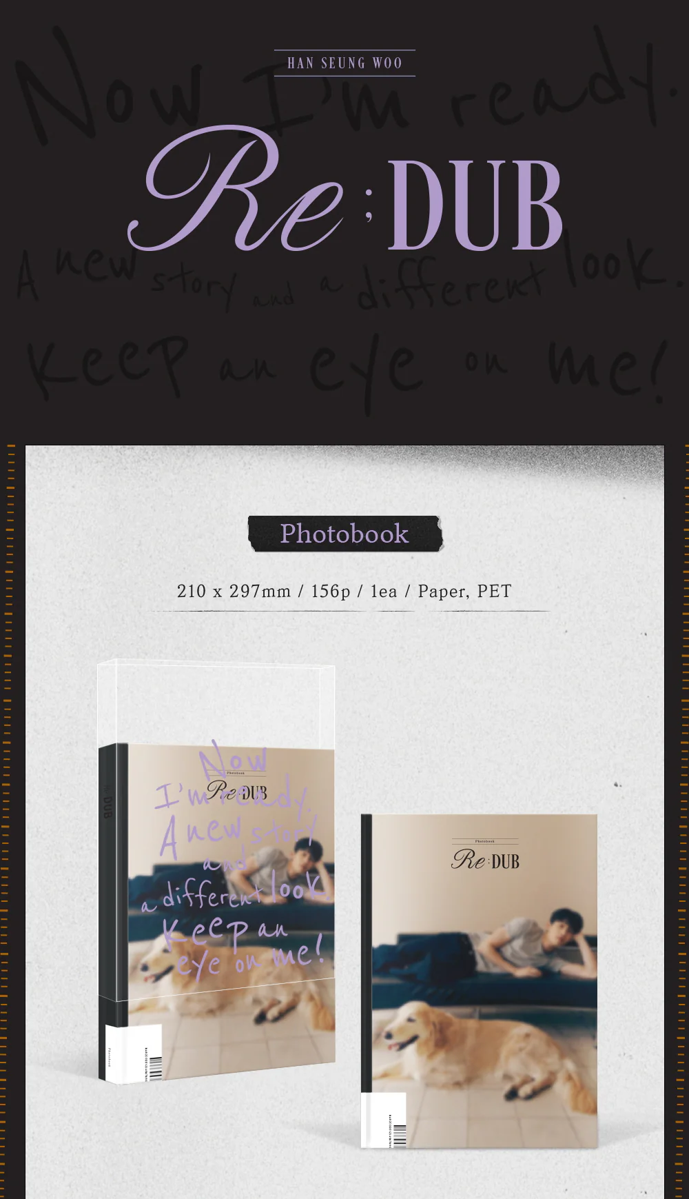 HAN SEUNG WOO (VICTON) - 1st Photobook [Re;DUB] - Image 2