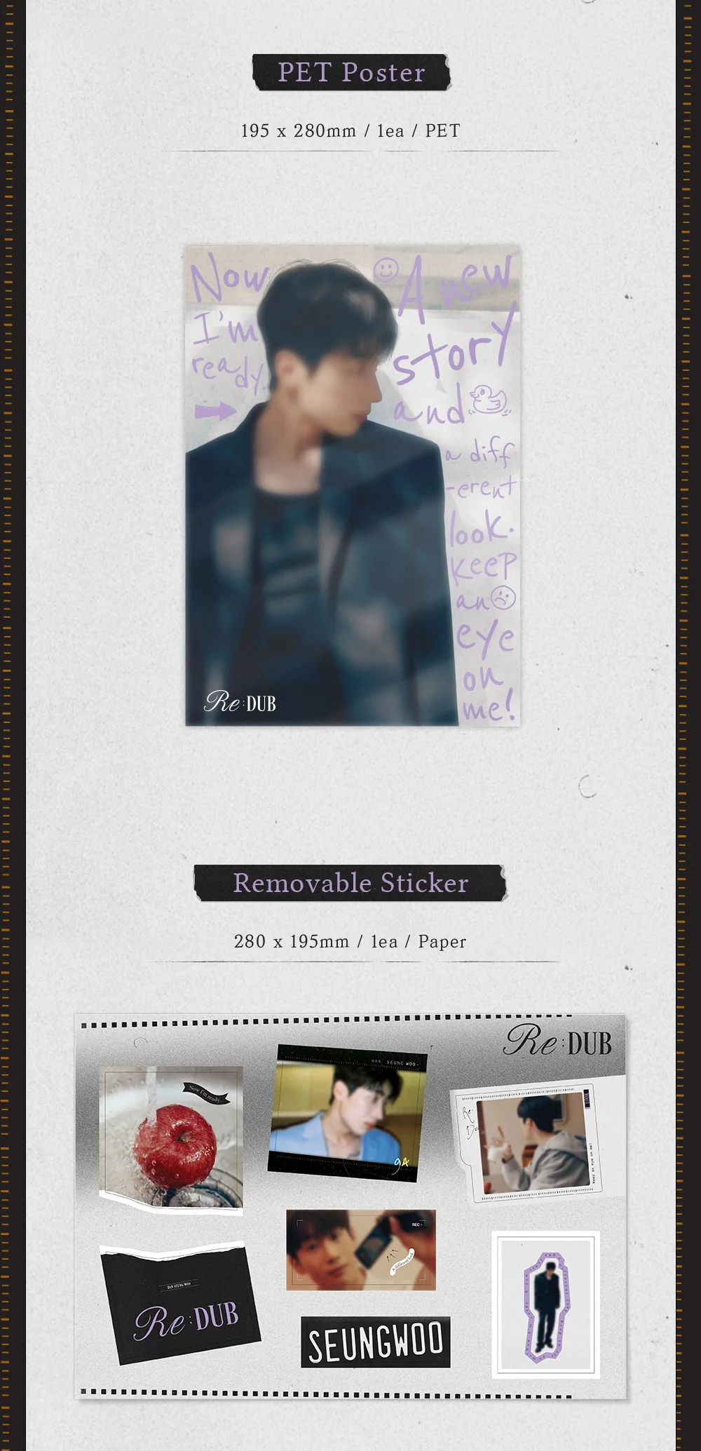 HAN SEUNG WOO (VICTON) - 1st Photobook [Re;DUB] - Image 4