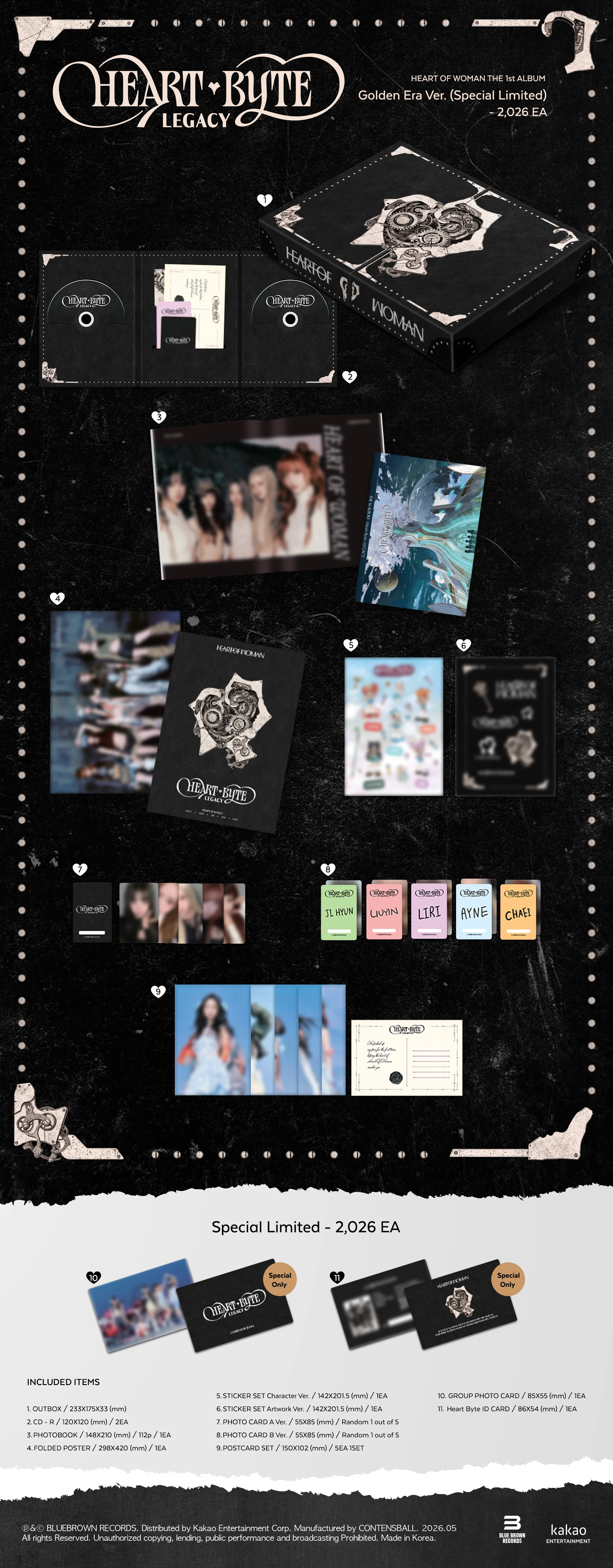 Heart of Woman - Vol.1 Heart Byte : LEGACY Golden Era Special Limited version CD - Image 3
