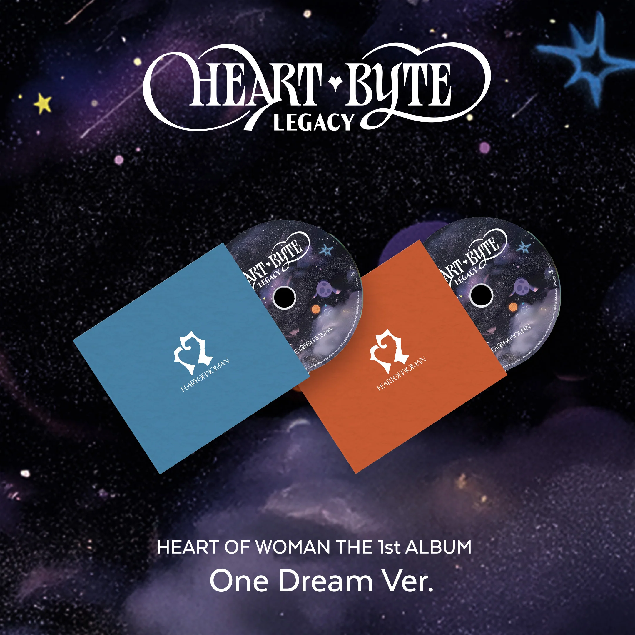 Heart of Woman - Vol.1 Heart Byte : LEGACY One Dream version CD