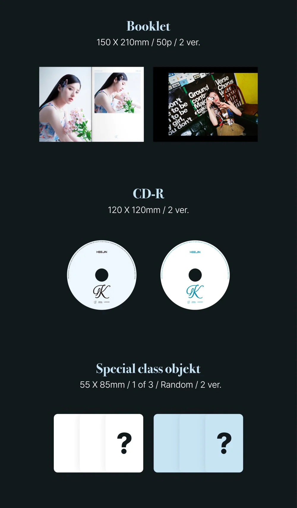HeeJin - Mini Album [K] - Image 3