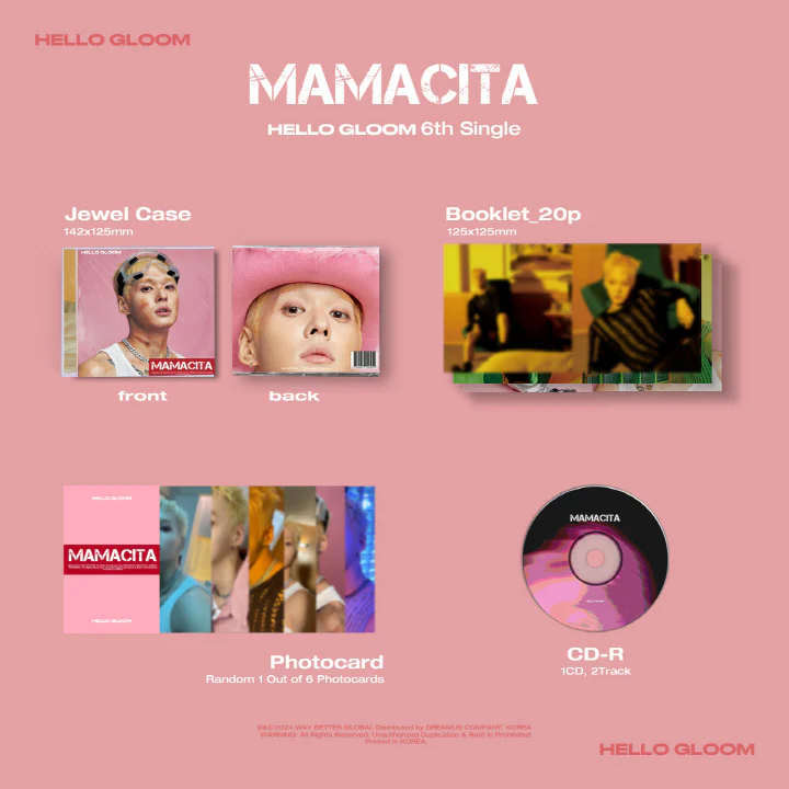 HELLO GLOOM - 6th Single Album MAMACITA - Image 3