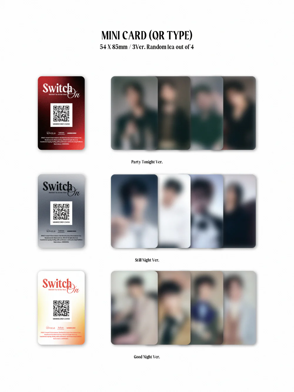 HIGHLIGHT - 5th Mini Album Switch On [Platform] - Image 3