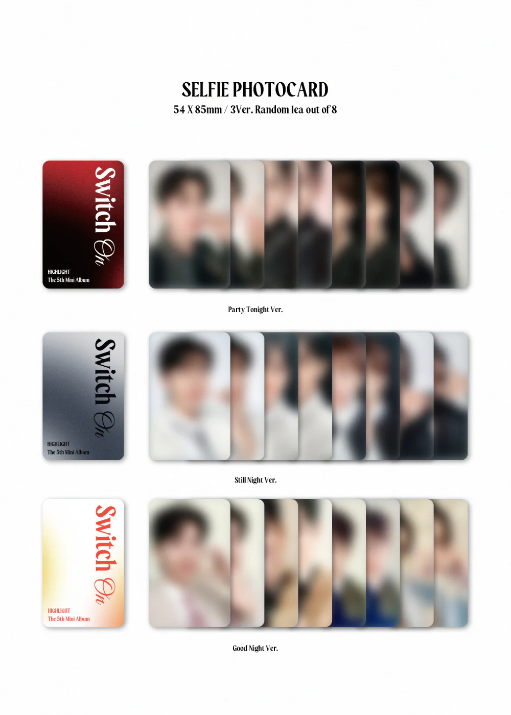 HIGHLIGHT - 5th Mini Album Switch On [Platform] - Image 4